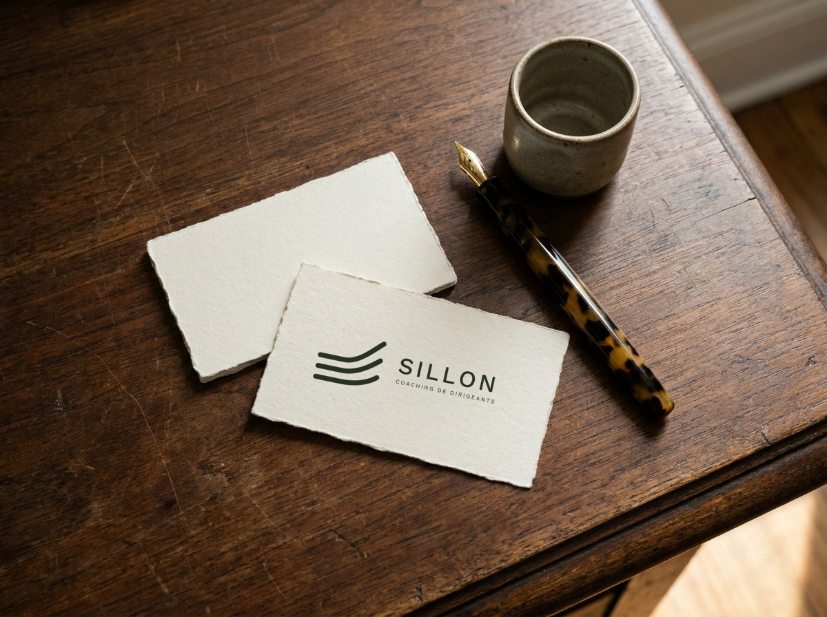 SILLON on business cards
